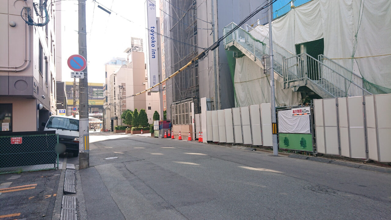 建設中のアパホテル盛岡駅前の近くに位置する.jpg