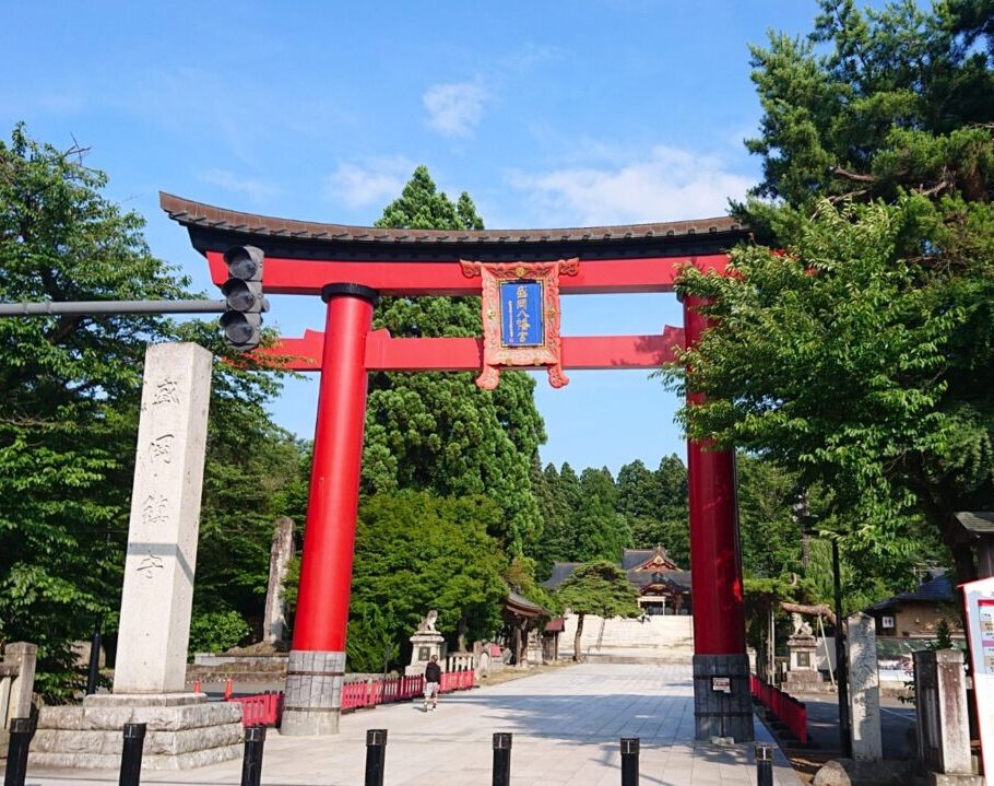 盛岡八幡宮の様子2025年7月