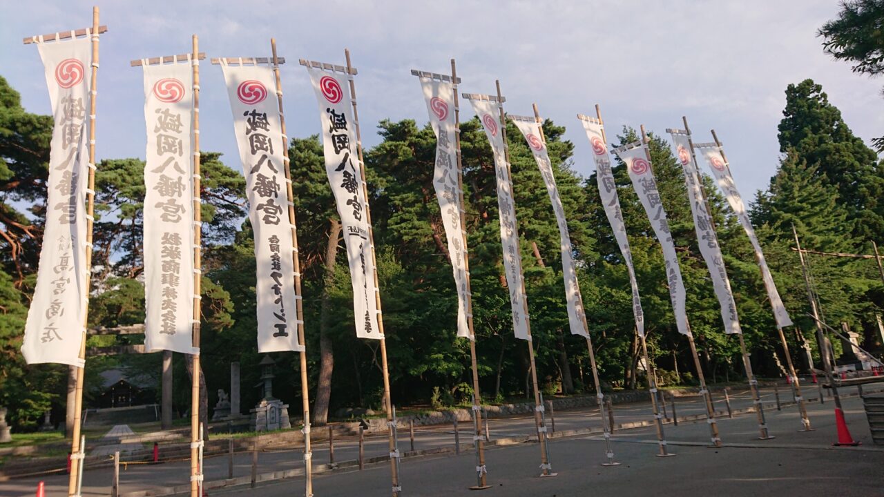 流鏑馬の会場