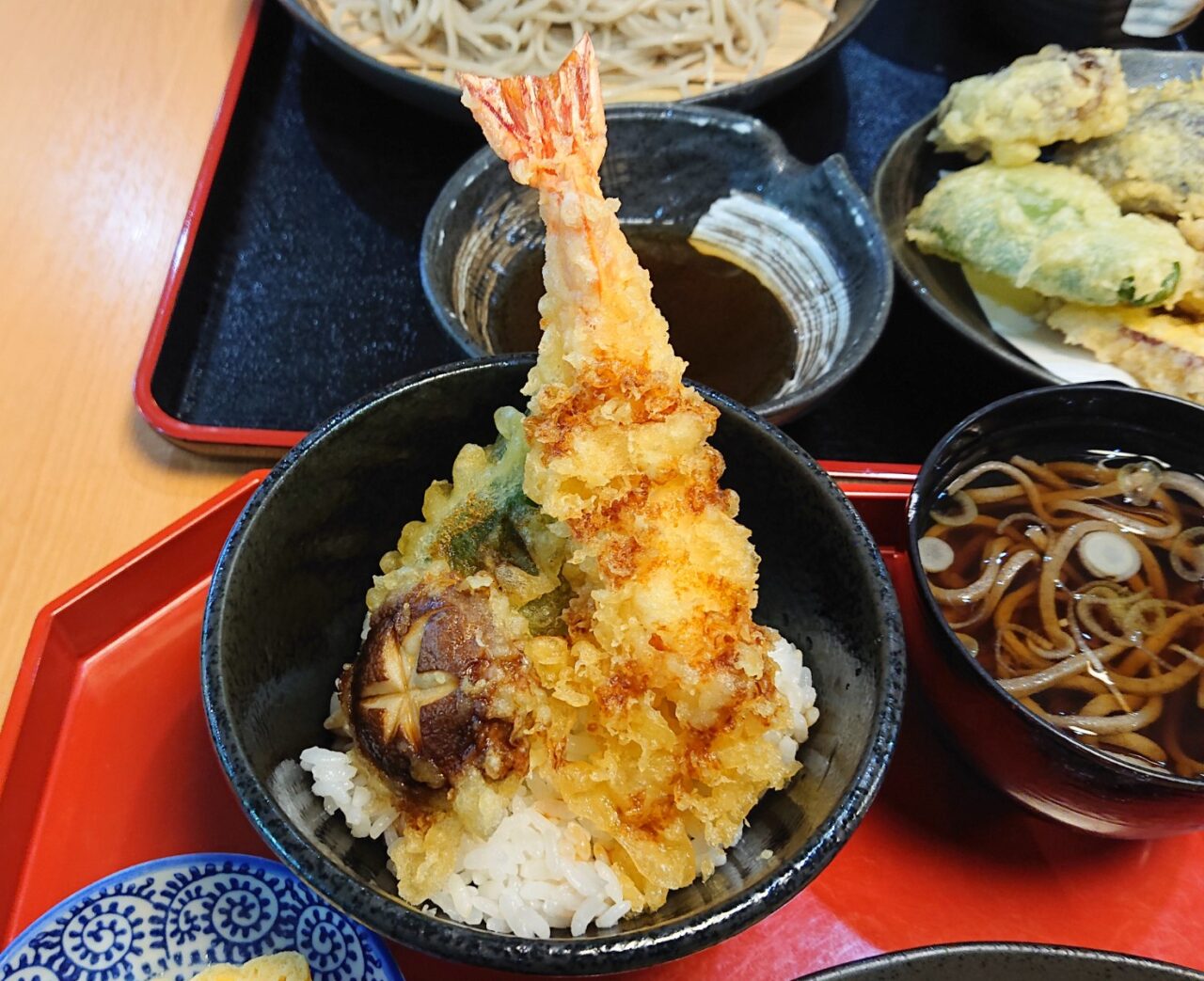 極楽乃のミニ天丼