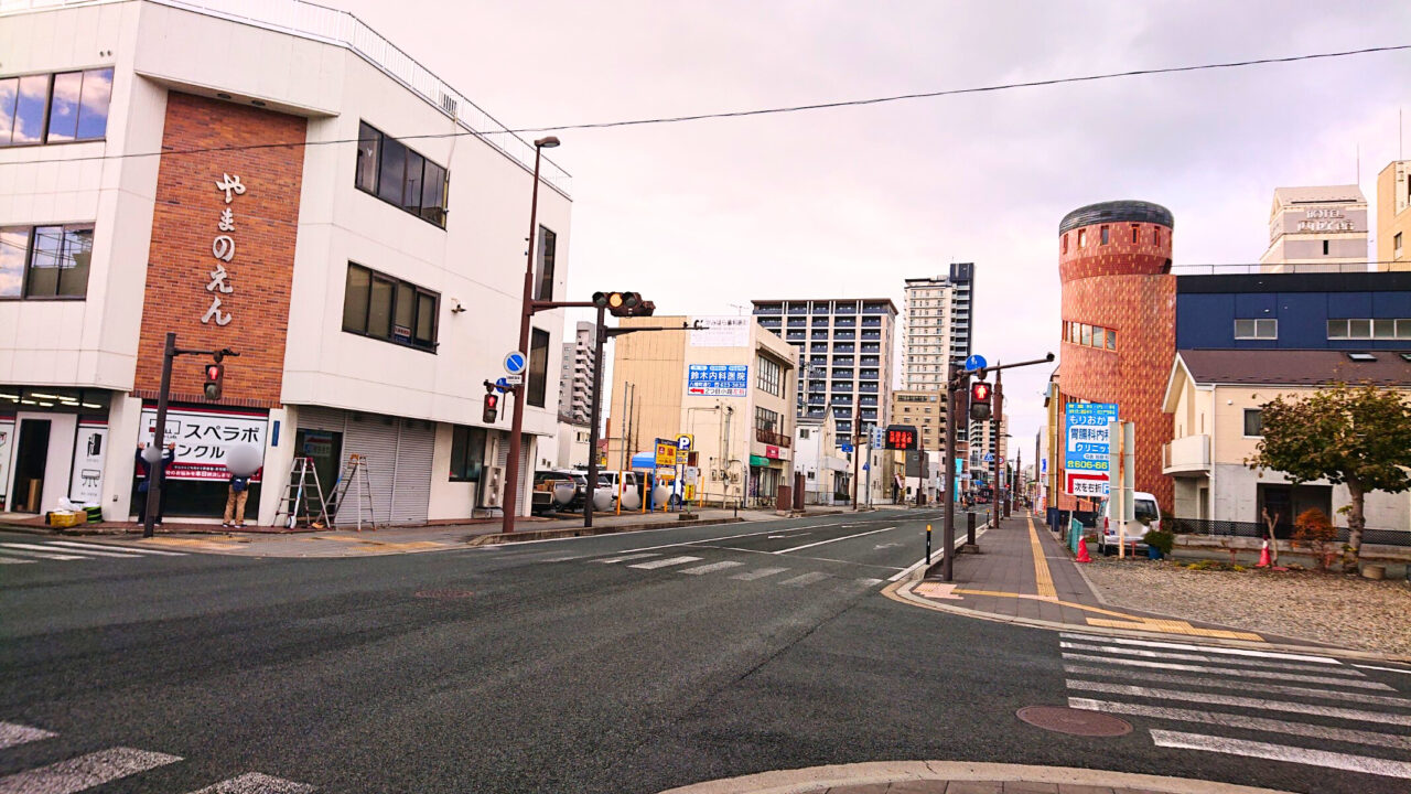 中ノ橋通マルイチ付近の様子