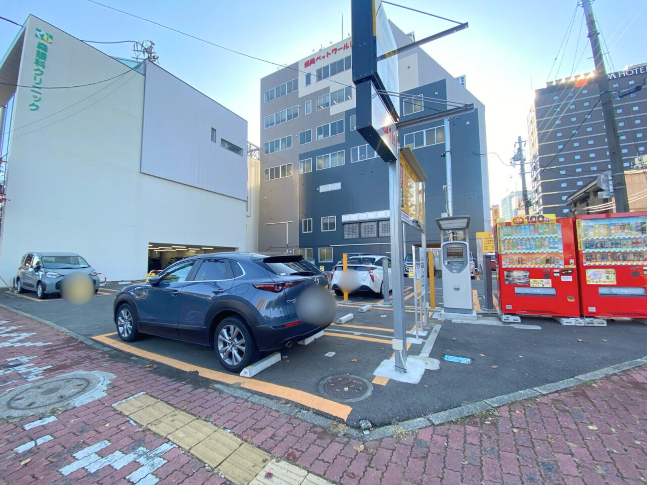 アパホテルの盛岡2軒めはパーキング跡地