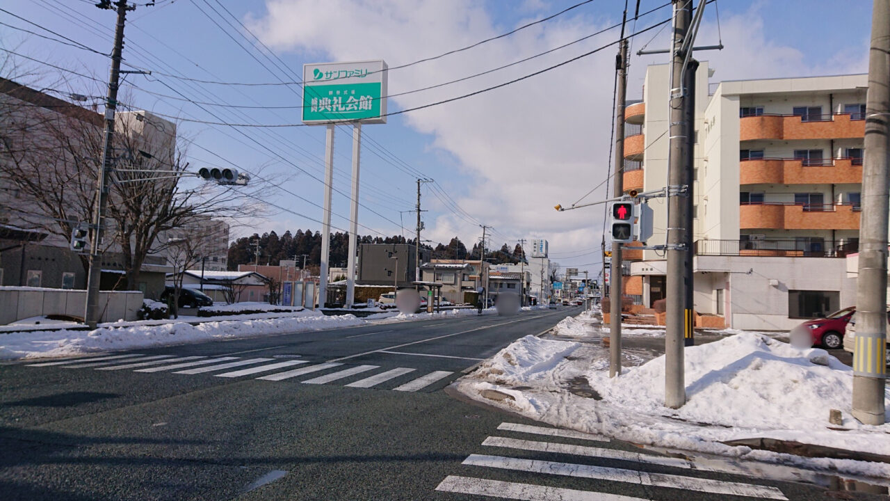盛岡駅前に移転するSANKA周辺の様子