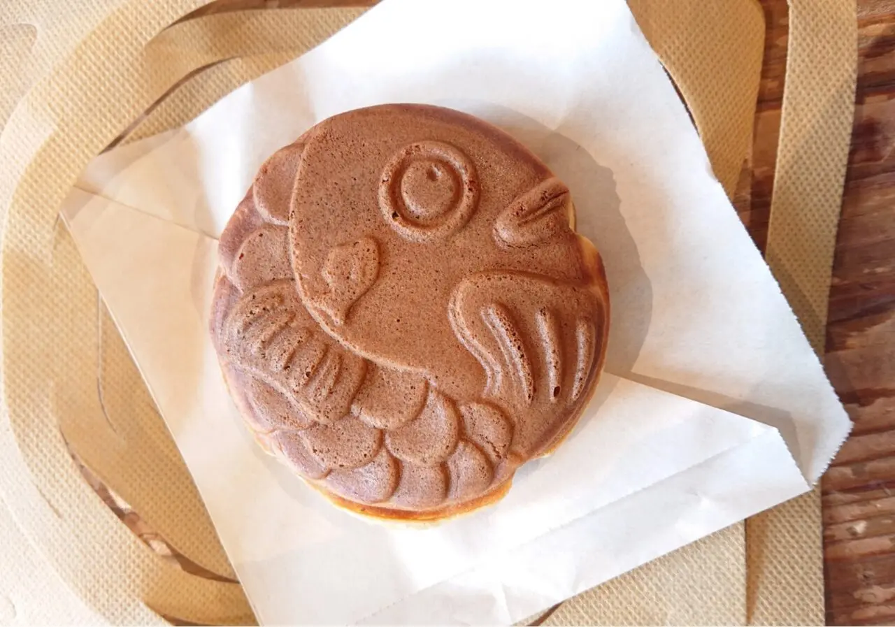 しっぽがない丸いフォルムが特徴のまるいたい焼き2602