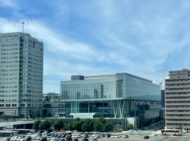 マリオスを含む盛岡駅西の風景イメージ2602