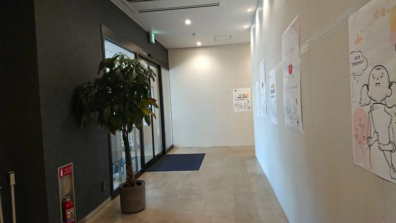 monaka改装工事で覆われている区画260212