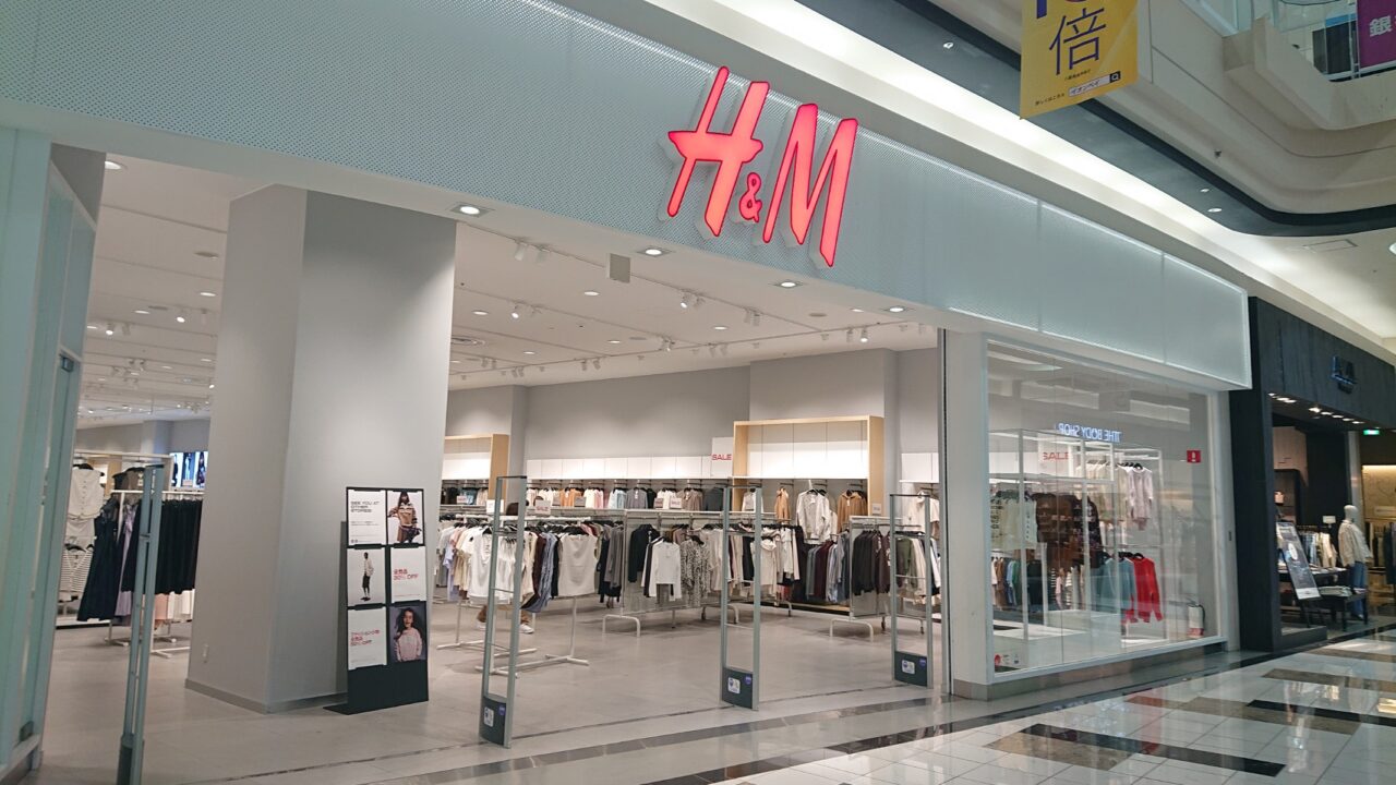 閉店を発表したH&Mイオンモール盛岡店