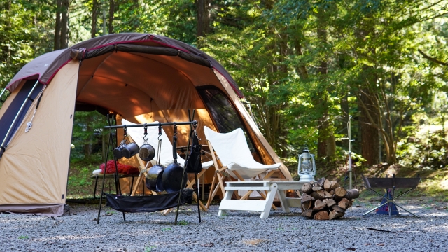 グリーンハウスが取り扱うキャンプ用品のイメージ