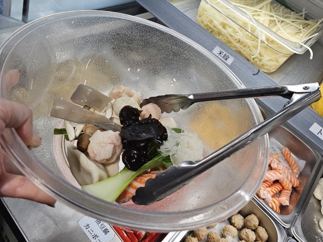 麻辣湯具材バイキングのイメージ