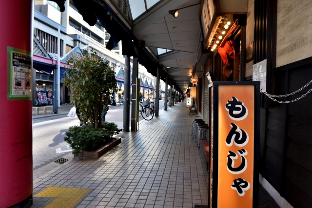 もんじゃ焼きの本場月島もんじゃストリートのイメージ