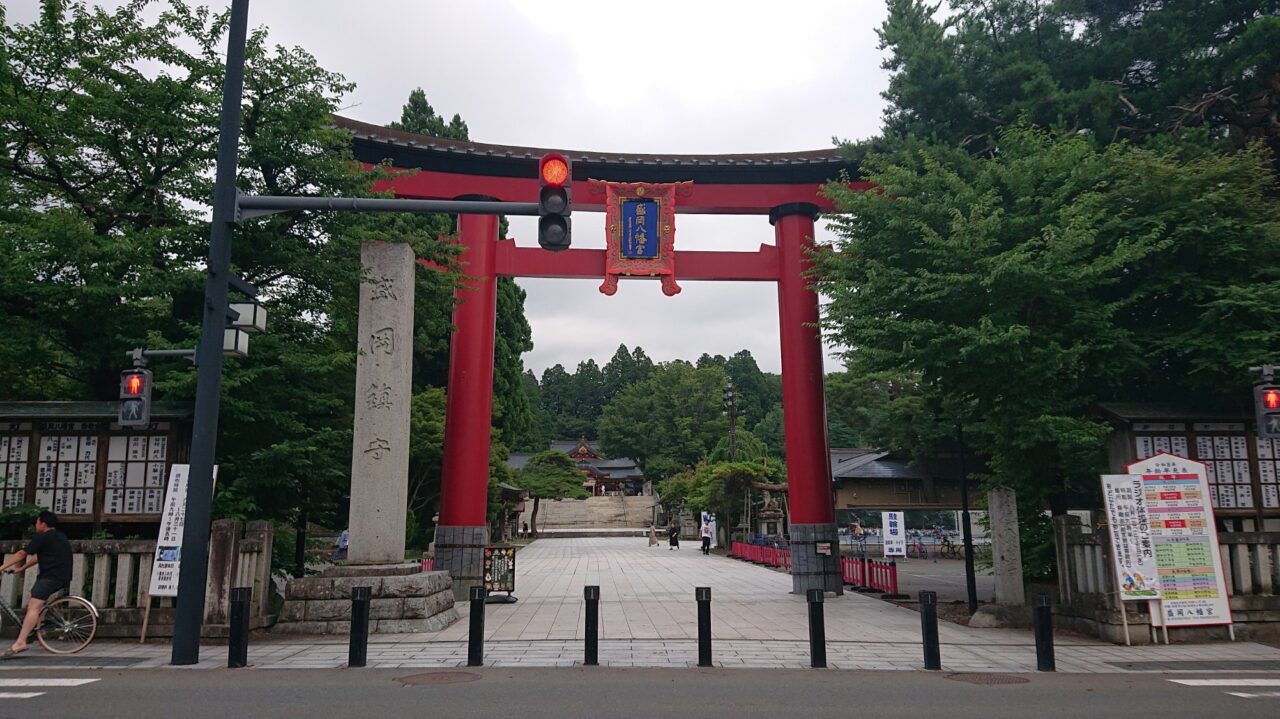 盛岡八幡宮鳥居2607