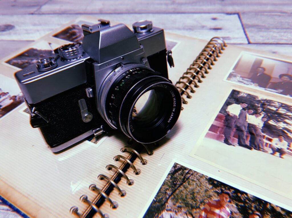フィルムカメラで撮影した写真のイメージ