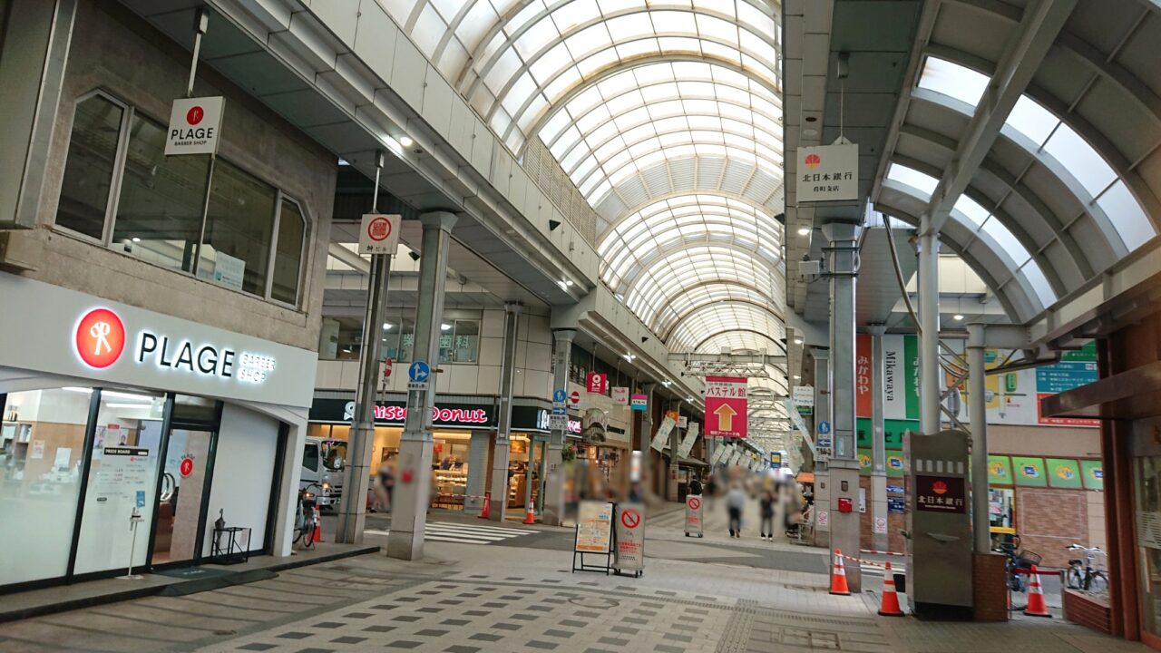 肴町アーケード商店街 2608の様子