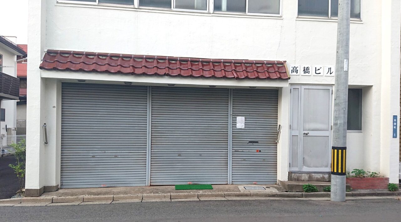 2026年8月31日をもって閉店したそば処若園の様子